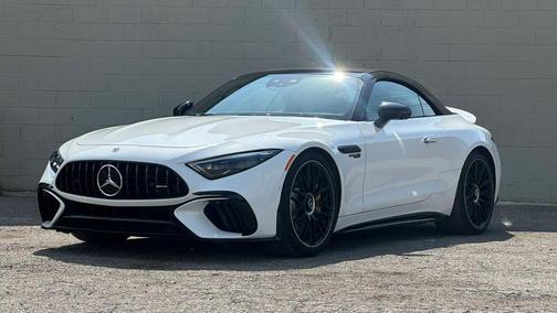 WHITE 2022 Mercedes-Benz AMG SL 63 Base