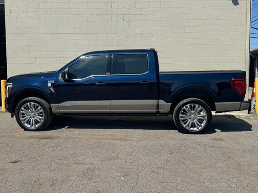 Antimatter Blue Metallic 2025 Ford F-150 King Ranch