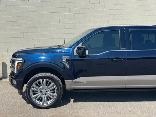 Antimatter Blue Metallic 2025 Ford F-150 King Ranch