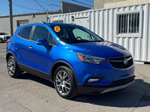 Coastal Blue Metallic 2018 Buick Encore Sport Touring