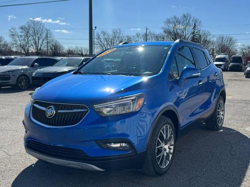 Coastal Blue Metallic 2018 Buick Encore Sport Touring