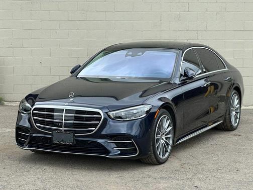 Nautical Blue Metallic 2022 Mercedes-Benz S-Class 4MATIC