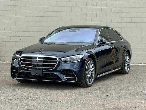 Nautical Blue Metallic 2022 Mercedes-Benz S-Class 4MATIC