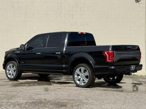 Shadow Black 2017 Ford F-150 Limited