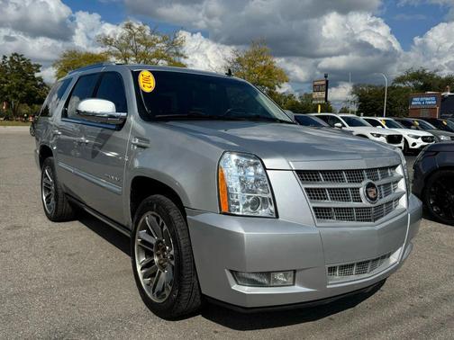 Radiant Silver Metallic 2012 Cadillac Escalade Premium