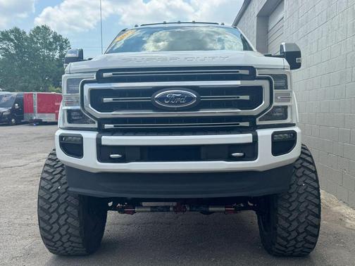 Star White Metallic Tri-Coat 2020 Ford F-250 Platinum