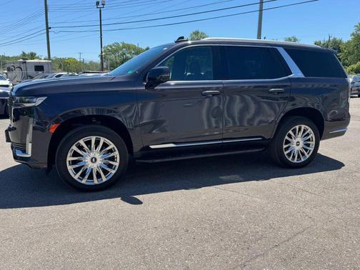 Galactic Gray Metallic 2024 Cadillac Escalade Premium Luxury