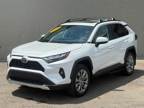 WHITE 2025 Toyota RAV4 XLE Premium