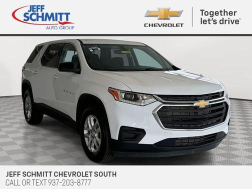 Summit White 2021 Chevrolet Traverse LS