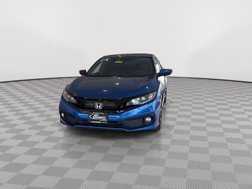 Aegean Blue Metallic 2021 Honda Civic Sport