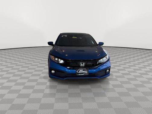 Aegean Blue Metallic 2021 Honda Civic Sport
