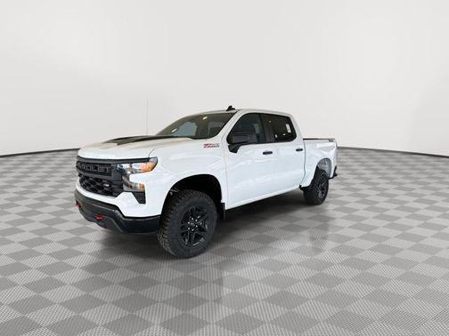 Summit White 2026 Chevrolet Silverado 1500 Custom Trail Boss