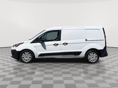 Frozen White 2020 Ford Transit Connect XL Cargo Van
