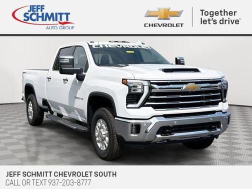 Summit White 2025 Chevrolet Silverado 3500 LTZ