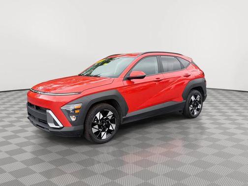 Soultronic Orange Pearl 2025 Hyundai KONA SEL