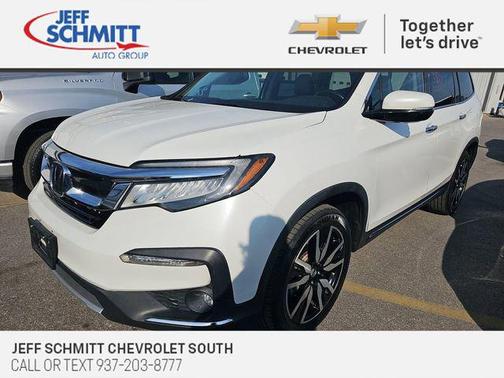 Platinum White Pearl 2020 Honda Pilot Touring 8-Passenger