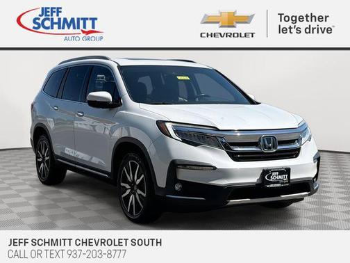 Platinum White Pearl 2020 Honda Pilot Touring 8-Passenger