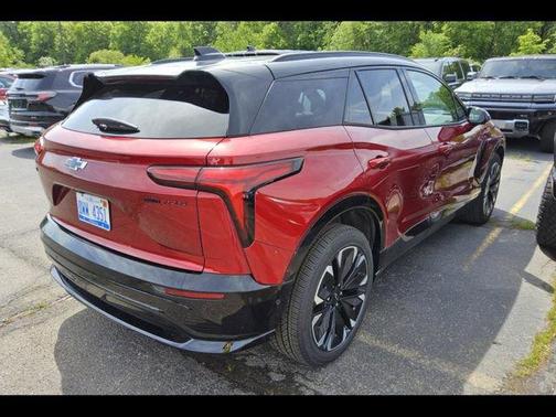 Radiant Red Tintcoat 2026 Chevrolet Blazer EV AWD RS