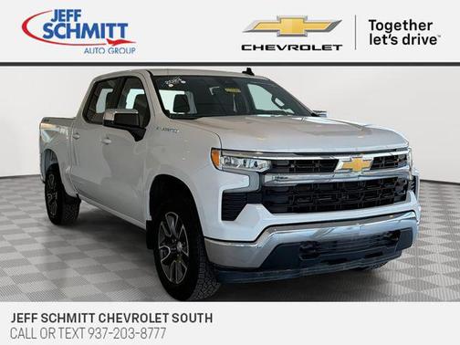 Summit White 2023 Chevrolet Silverado 1500 LT