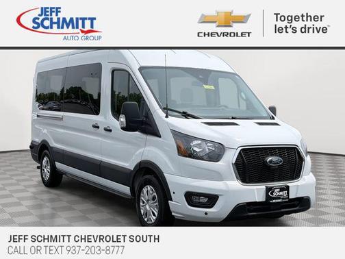 Oxford White 2024 Ford Transit-350 XLT