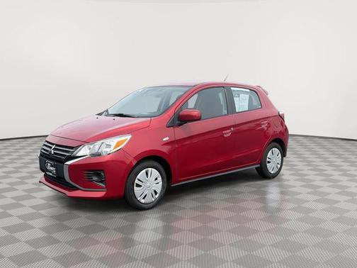 Infrared Metallic 2021 Mitsubishi Mirage ES