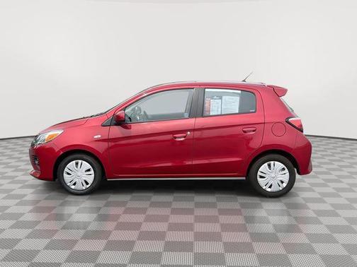 Infrared Metallic 2021 Mitsubishi Mirage ES