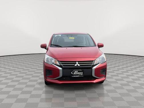 Infrared Metallic 2021 Mitsubishi Mirage ES