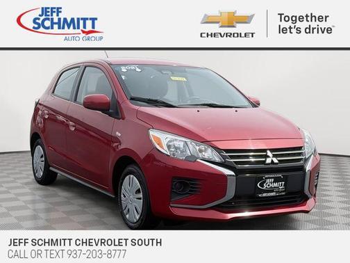 Infrared Metallic 2021 Mitsubishi Mirage ES