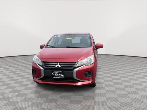 Infrared Metallic 2021 Mitsubishi Mirage ES