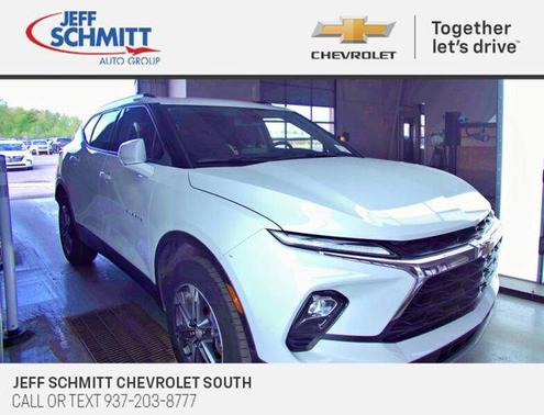 Summit White 2024 Chevrolet Blazer 3LT