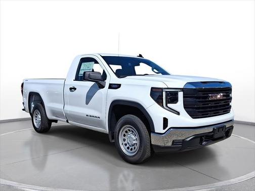 Summit White 2025 GMC Sierra 1500 4WD Reg Cab 140" Pro