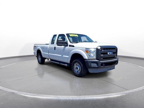 Oxford White 2012 Ford F-250 4WD SuperCab 158" XL
