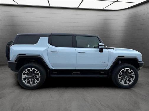 Tide Metallic (Ice Blue) 2025 GMC HUMMER EV SUV e4WD 4dr 2X