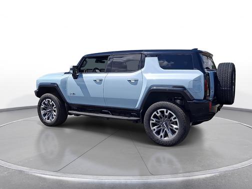 Tide Metallic (Ice Blue) 2025 GMC HUMMER EV SUV e4WD 4dr 2X