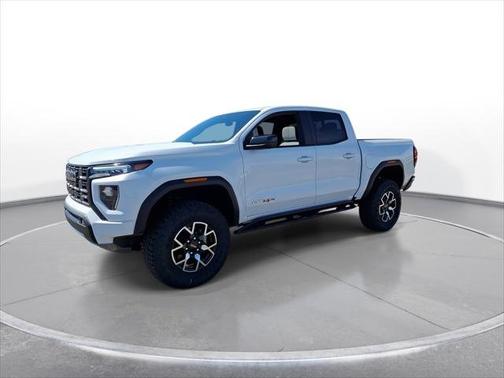 Summit White 2025 GMC Canyon 4WD Crew Cab AT4