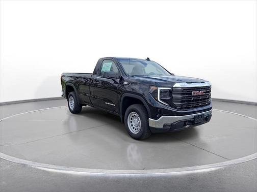 Onyx Black 2025 GMC Sierra 1500 4WD Reg Cab 140" Pro