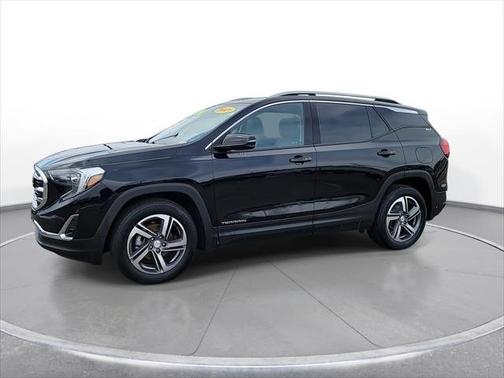Ebony Twilight Metallic 2021 GMC Terrain AWD 4dr SLT