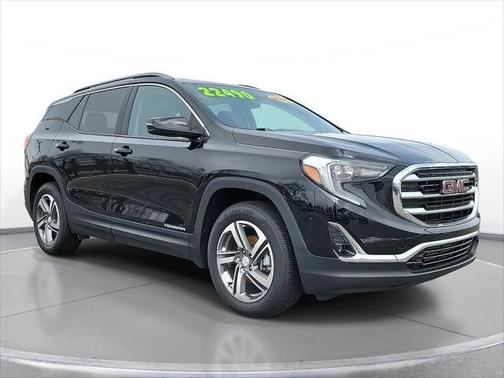 Ebony Twilight Metallic 2021 GMC Terrain AWD 4dr SLT