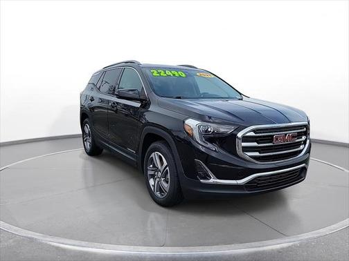 Ebony Twilight Metallic 2021 GMC Terrain AWD 4dr SLT