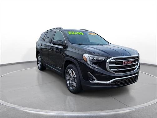 Ebony Twilight Metallic 2021 GMC Terrain AWD 4dr SLT