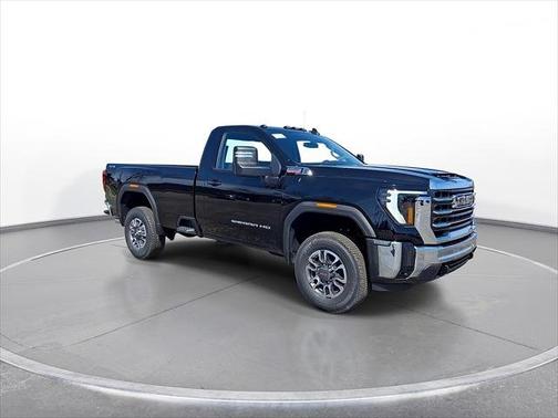 Onyx Black 2026 GMC Sierra 3500 4WD Reg Cab 142" SLE