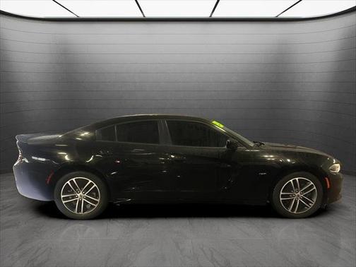 Pitch Black Clearcoat 2018 Dodge Charger GT AWD