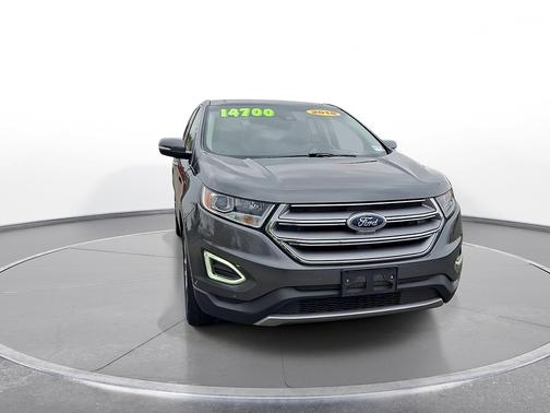 Magnetic Metallic 2018 Ford Edge Titanium AWD