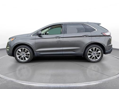 Magnetic Metallic 2018 Ford Edge Titanium AWD