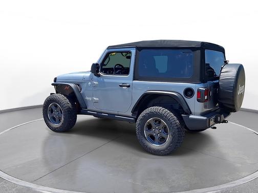 Billet Silver Metallic Clearcoat 2018 Jeep Wrangler Sport S 4x4