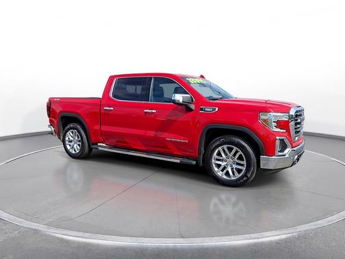Cardinal Red 2021 GMC Sierra 1500 4WD Crew Cab 147" SLT