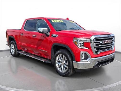 Cardinal Red 2021 GMC Sierra 1500 4WD Crew Cab 147" SLT