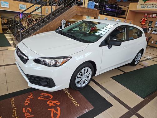 Crystal White Pearl 2023 Subaru Impreza Base