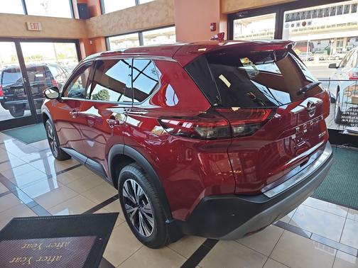 Scarlet Ember Tintcoat 2021 Nissan Rogue SV