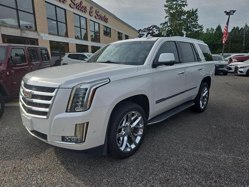 Crystal White Tricoat 2019 Cadillac Escalade Luxury